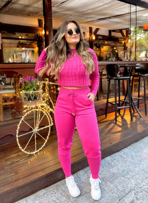 Calça Luana Pink - Clothes and co