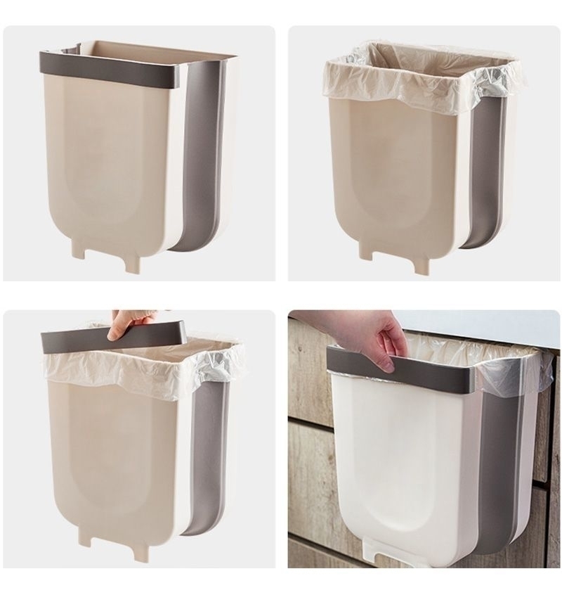 BASURERO PLEGABLE COLGANTE 9LTS MUNDO GIFT