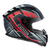 CASCO MAC SPEED FLEET 2.0 TALLE L NEGRO ROJO MATE en internet