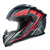 CASCO MAC SPEED FLEET 2.0 TALLE L NEGRO ROJO MATE - MOBI Store - Comprá Online