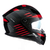 CASCO MAC SPEED 2.0 GRIPPER NEGRO ROJO BRILLO TALLE XXL en internet