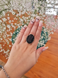 Anillo turmalina negra hotsell