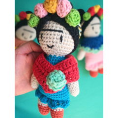 Muñeca Frida al crochet