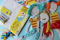 Marionetas de carton para niños sales