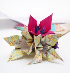Kit de origami "Flores"
