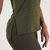 CAMISETA FEMININA LONGLINE VERDE MILITAR - Sieg Sports® | Loja Oficial