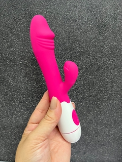Vibrador Rabbit Glande com estimulador - Sex Shop em Campos