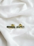 Brinco Turmalina Verde Petit- Banho de Ouro 18k - comprar online