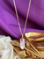 Colar de Quartzo Rosa - Prata 925 com Banho de Ouro 18k - comprar online