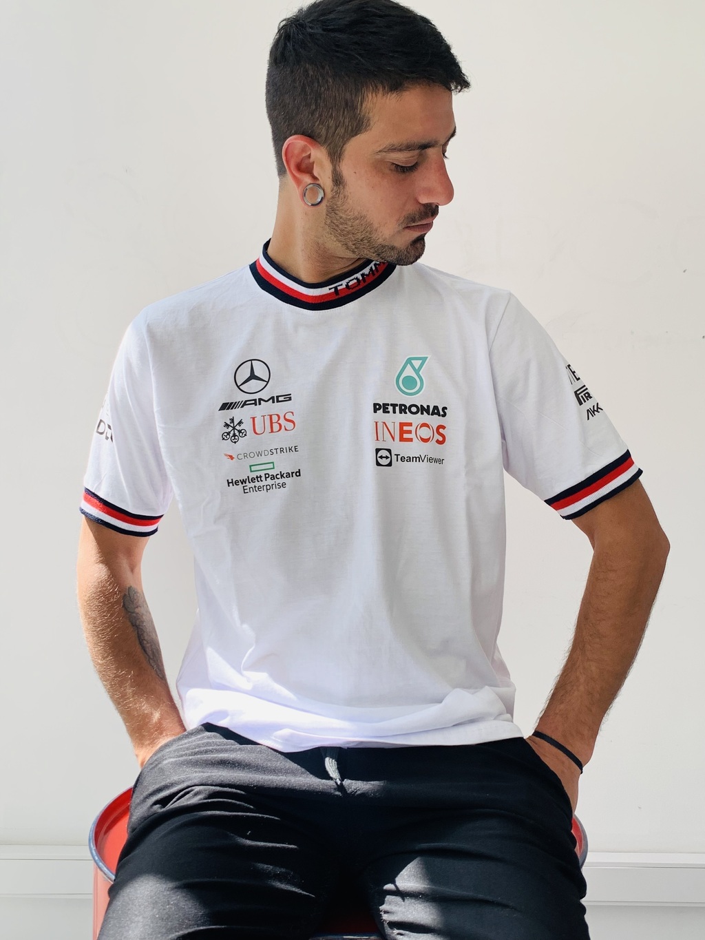 Remera Mercedes Amg Petronas Tommy Hilfiger