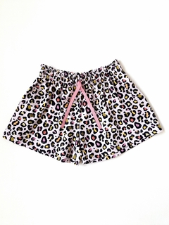 SHORT ANCHO LEO PINK