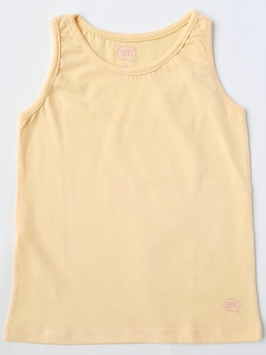 MUSCULOSA BASICA AMARILLA