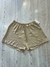 Short crepe bege - comprar online