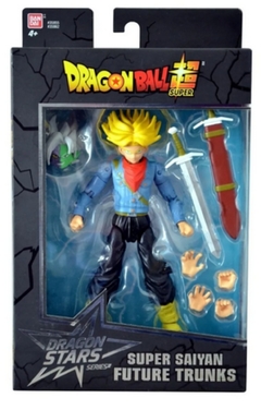 Dragon Ball - Figura Articulada Bandai 17cm 35855-3ST - Trunks SSJ