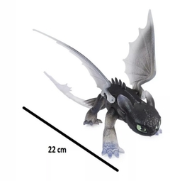 Como entrenar a tu Dragon 66620 Figura Articulada Chimuelo Furia Luminosa Dragon Legends Evolved - All4Toys