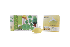 Halftoys Dinosaurio Playset 16cm Estegosaurio + Diorama Muñeco encastre iman - comprar online