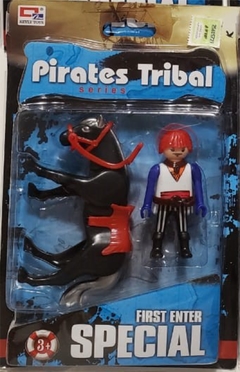 Simil Playmobil Personajes individuales Pirata - All4Toys