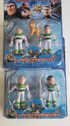 Buzz Lightyear Muñeco Blister x2 personajes - comprar online