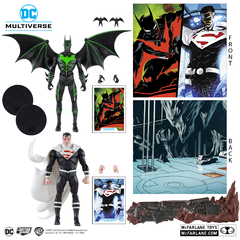 15739 Mc Farlane DC Collector 2PK - Batman Beyond Vs Justice Lord Superman - All4Toys