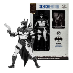 Figura Muñeco Accion Batman McFarlane - Batman Designed by Todd Sketch Edition 17061 (Gold Label)
