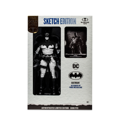Figura Muñeco Accion Batman McFarlane - Batman Designed by Todd Sketch Edition 17061 (Gold Label) - All4Toys