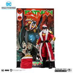 Figura Muñeco Accion Batman McFarlane - Batman Santa (Red) Gold Label 17077 - comprar online
