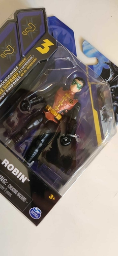 Muñeco Accion Batman DC - 10cm Robin en internet