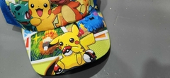 Gorra - Pokemon (Con personajes: Pikachu, Charmander, Squirtle y Bulbasaur) - comprar online