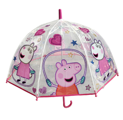 Combo Paraguas y Piloto Lluvia niños Impermeable Plastico Peppa Pig - All4Toys