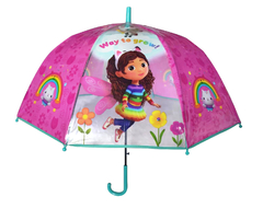 Combo Paraguas y Piloto Lluvia niños Impermeable Plastico Gabby Dollhouse - All4Toys