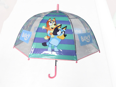 Combo Paraguas y Piloto Lluvia niños Impermeable Plastico Bluey - All4Toys