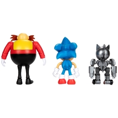 Sonic Playset 40472 - Figuras Articuladas 10cm Pack x3 - All4Toys