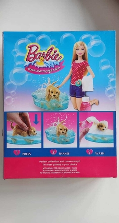 Imagen de Muñeca Barbie HB 14 - Baño Varias Mascotas