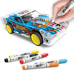 Bladez Toys 35297 Hot Wheels 1:32 P.Back Colorear Auto - comprar online