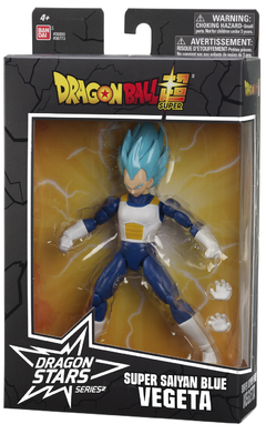 Dragon Ball - Figura Articulada Bandai 17cm 36773 - Vegeta Blue - All4Toys