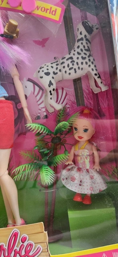 Muñeca Barbie HB 27 - Visita Animales - comprar online