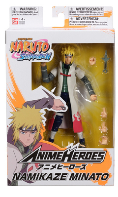 Naruto - Figura Articulada Bandai - 17 cm 36905 - Namikaze Minato