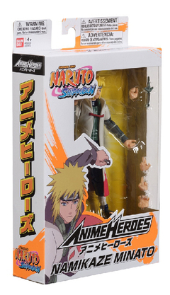 Naruto - Figura Articulada Bandai - 17 cm 36905 - Namikaze Minato - comprar online