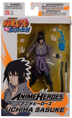 Naruto - Figura Articulada Bandai - 17 cm 36902 -Uchiha Sasuke