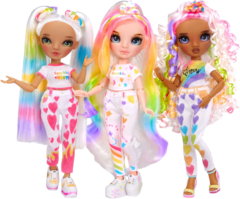 Rainbow High Muñeca Con Ojos Morados Pinta Y Crea Tu Moda Color Create 501077 - comprar online