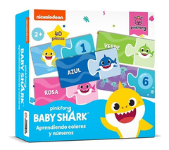 Aprendiendo los numeros y colores Baby Shark Nickelodeon