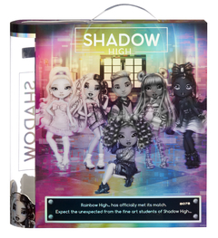 Muñeca Articulada Rainbow High Top Secret Shadow Ash Silverston 583578 - tienda online