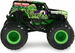 Monster JAM - Escala 1:64 Pack x2 -Grave Digger Vs Zombie Blanco - All4Toys