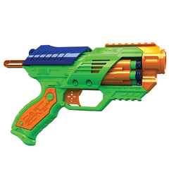 Armas Dart Zone 61082 - Pistola Blitzfire Pack x2u 26cm 12tiros Rotativa Auto - comprar online