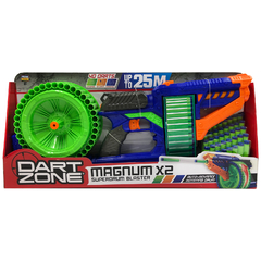 Armas Dart Zone 61079 - Rifle Magnum 60cm 40tiros Tambor rotativo