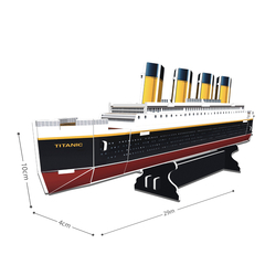 Cubic Fun Rompe 3D 67332 Barco Titanic 30Piezas - comprar online