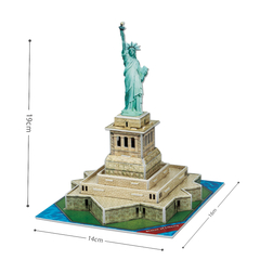Cubic Fun Rompe 3D 67333 Estatua de la Libertad NY 31Piezas - comprar online