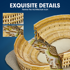 Cubic Fun Rompe 3D 67341 National Geographic El Coliseo Romano 131 Piezas - All4Toys