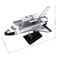 Cubic Fun Rompe 3D 67351 NASA Transbordador Espacial Discovery 126 Piezas - comprar online