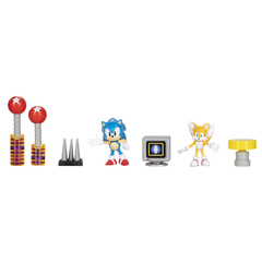 Sonic Playset 40468 - The Hedgehog 25cm Colina Sonic + Tiles - tienda online